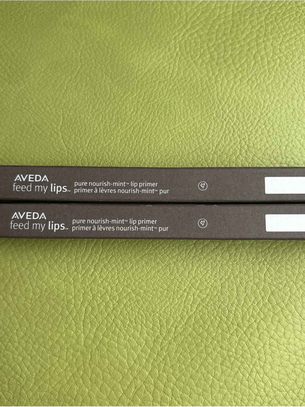 2x Aveda Feed My Lips Pure Nourish-Mint - Colorless Lip Primer NEW